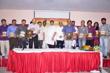 Film Critics Association Felicitates Shatamanam Bhavati And Pelli Choopulu Movie Teams